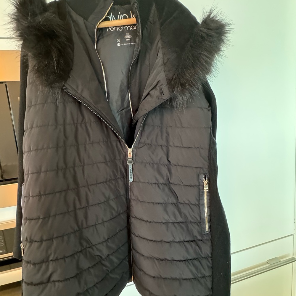 Calvin Klein black Winter jacket